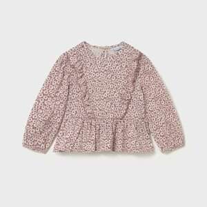 Blouse fleurs bébé - Quartz