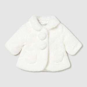 Manteau bébé - blanc