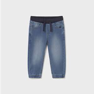 Pantalon jogger en denim bébé