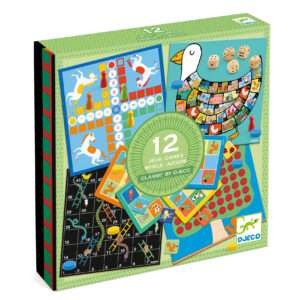 Coffret de 12 jeux de société Classic Box