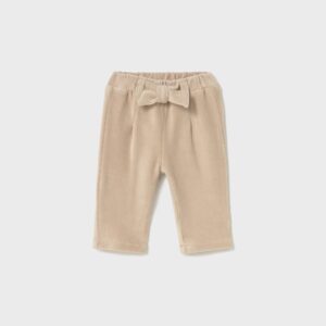 Pantalon en velours côtelé bébé - céréale