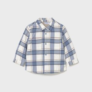 Surchemise à carreaux bébé - iceberg