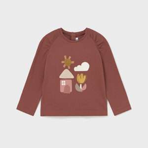 T-shirt graphique - terracota