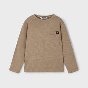 T-shirt en maille - caramel