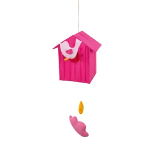 Veilleuse - Cabane volante enfant - Fuchsia