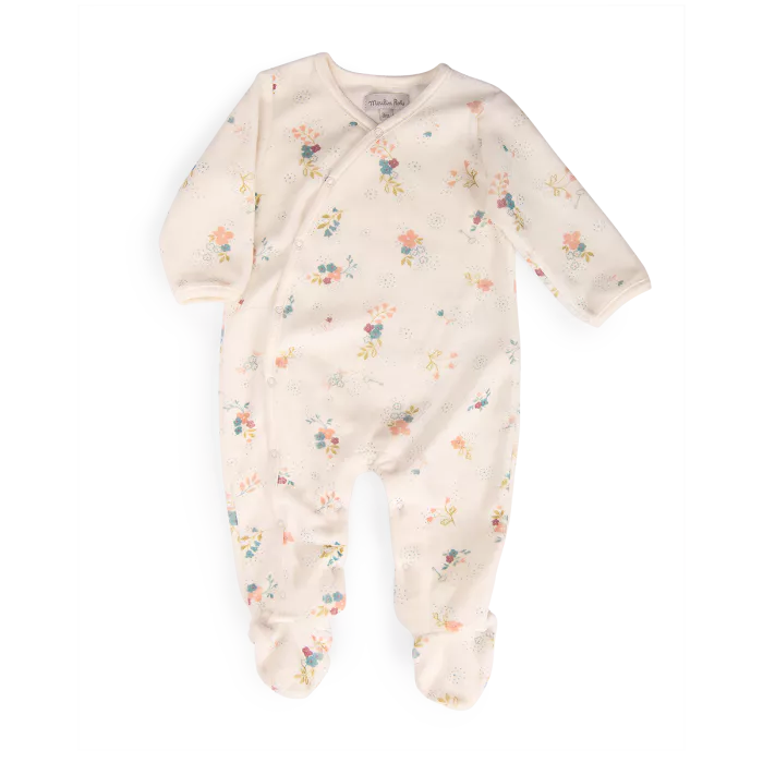 Pyjama velours fleurs La petite école de danse