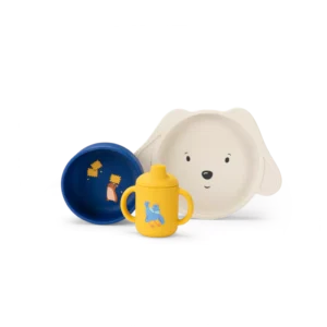 Set vaisselle silicone  - Puce & Pilou