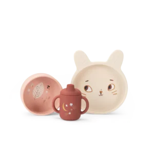 Set vaisselle silicone - Après la pluie