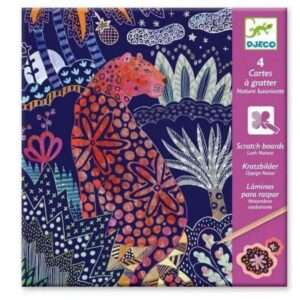 Cartes à gratter - Nature luxuriante