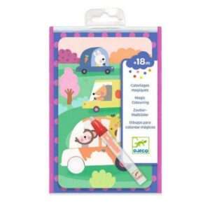 coloriage magique  - En route