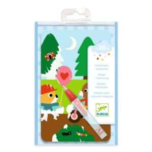 coloriage magique - Au square