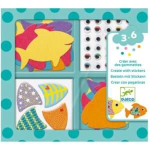 Gommettes- J'aime les poissons