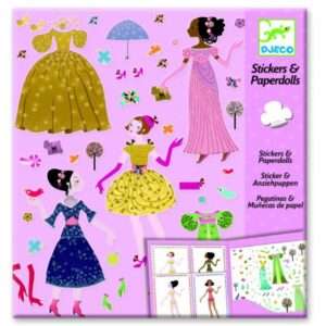 stickers et paperdolls - Robes des 4 saisons
