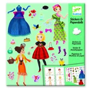 Stickers et paperdolls- Trop mode