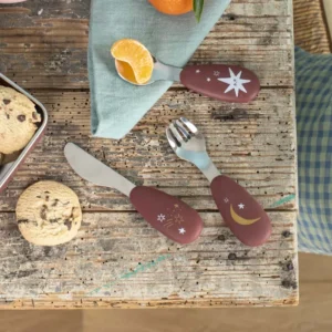 Set couverts silicone - Après la pluie