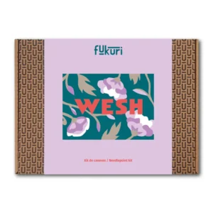 Kit complet Canevas 13x18cm - Wesh