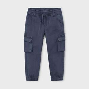 Pantalon cargo soft garçon - éclipse