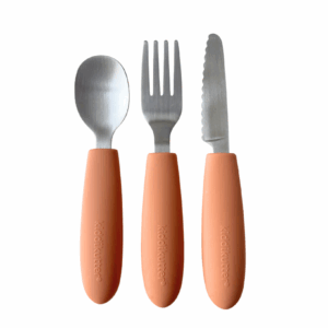Set de couverts Kiddikutter - Peach