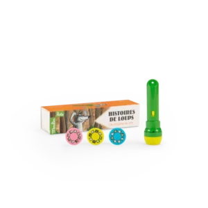 Lampe à histoires Loup