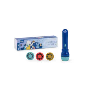 Lampe à histoires Puce & Pilou