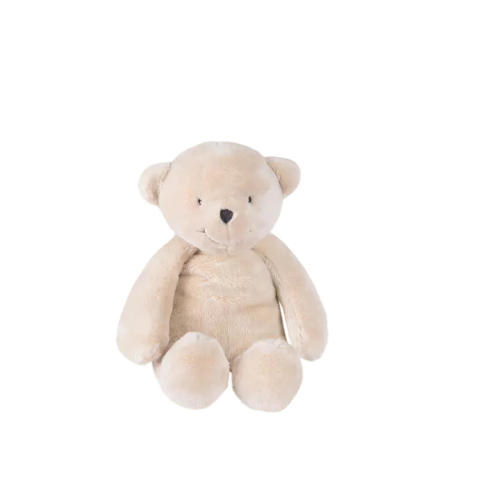 Peluche Ours crème - 30 cm Les p'tits doudous de l'hôpital