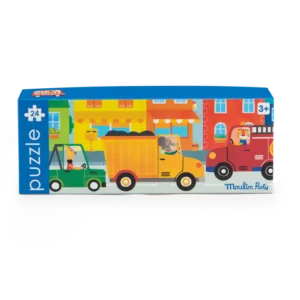 Les Popipop Puzzle véhicules (24 pcs)