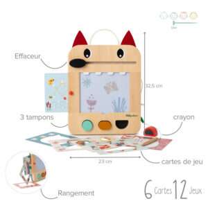 Ardoise Magique Louis le loup