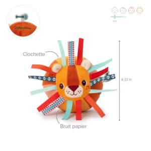 Balle d'activités Jack le lion