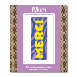 Kit canevas Marque page - Merci
