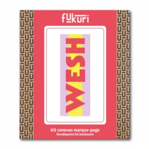 Kit canevas Marque page - Wech