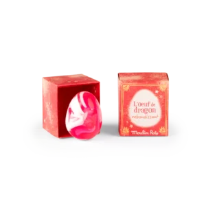 Les Petites Merveilles Œuf de dragon rebondissant rose
