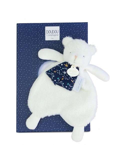 Clair de lune ours doudou plat
