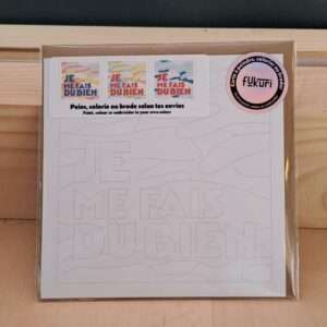 Carte créative + enveloppes - Je me fais du bien