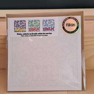 Carte créative + enveloppes - oklm