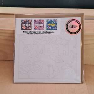 Carte créative + enveloppes - wesh