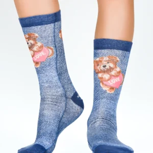 Chaussette Teddy Love