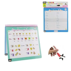 Livre d'activités effaçable