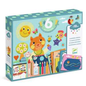 6 activités créatives - Le chat et ses amis