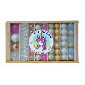Coffret 60 Billes Licorne