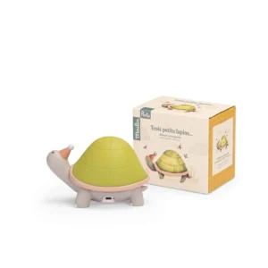 Veilleuse tortue (USB) Trois petits lapins