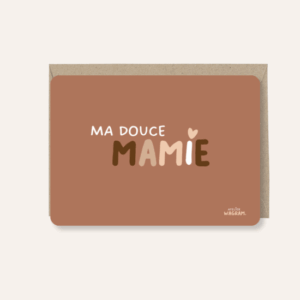 Carte Postale - Ma douce Mamie