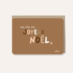 Carte Postale - Ho, ho, ho Joyeux Noël