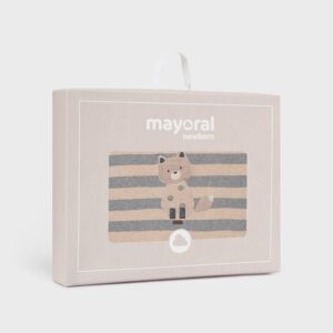 Couverture mouton bébé - Renard