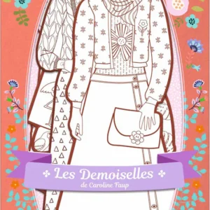 Coloriage mode Les Demoiselles -  Caroline Faup