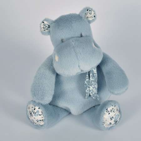 Hippo Bandana bleu doux - 22 cm – Image 2