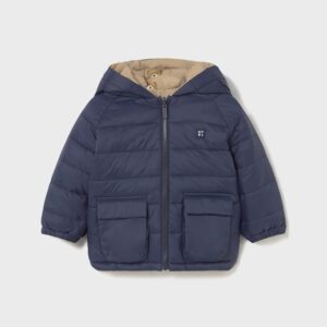 Manteau soft bébé - réversible oursons
