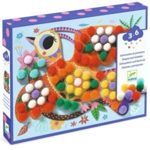 Silhouettes et pompons - Panachés