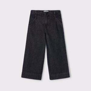 Pantalon en denim évasé