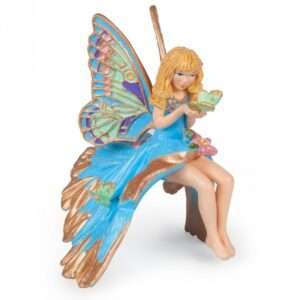 Figurine Elfe Enfant bleu