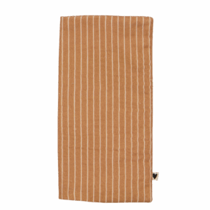 Protège livret de famille - gaze rayure fine